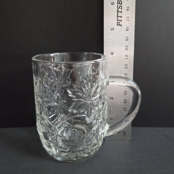 Princess House FANTASIA Vintage Floral Mugs Set of 4 - Picture 6 of 6